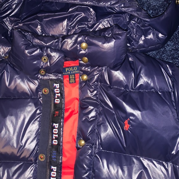 Big Kids Polo Bubble Jacket - Picture 2 of 2